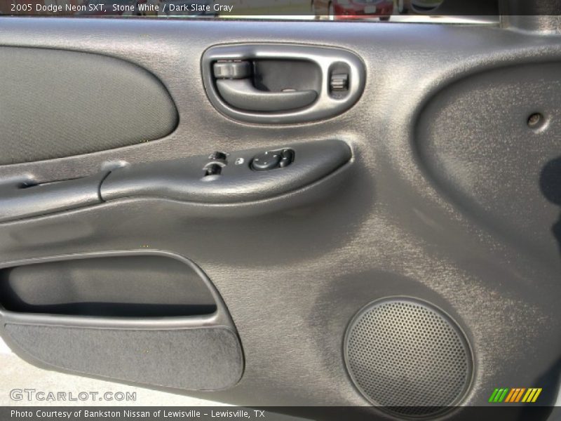 Stone White / Dark Slate Gray 2005 Dodge Neon SXT