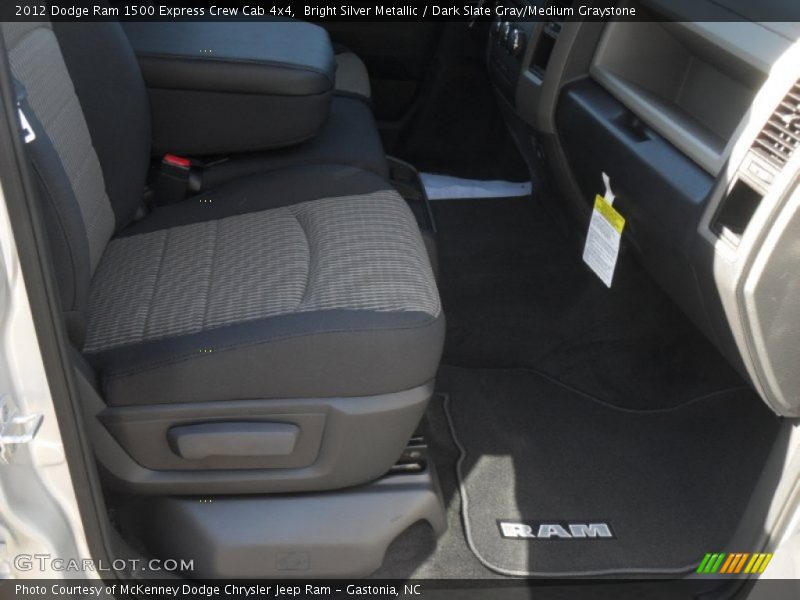 Bright Silver Metallic / Dark Slate Gray/Medium Graystone 2012 Dodge Ram 1500 Express Crew Cab 4x4