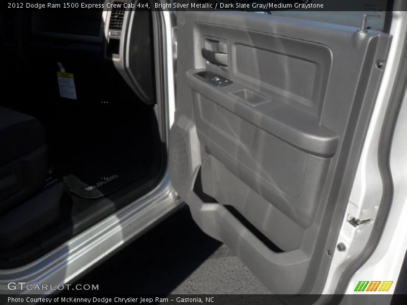 Bright Silver Metallic / Dark Slate Gray/Medium Graystone 2012 Dodge Ram 1500 Express Crew Cab 4x4