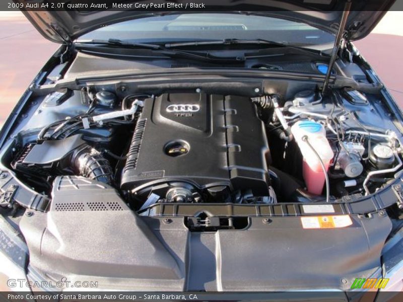  2009 A4 2.0T quattro Avant Engine - 2.0 Liter FSI Turbocharged DOHC 16-Valve VVT 4 Cylinder