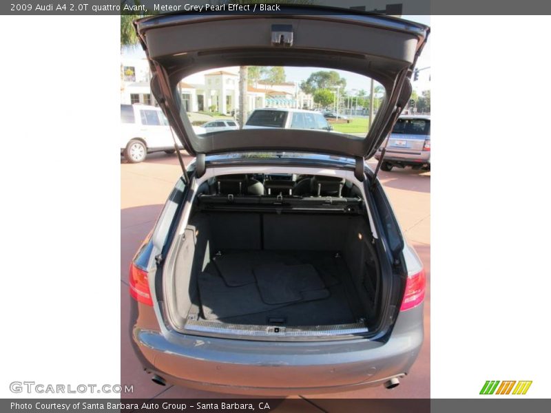 Meteor Grey Pearl Effect / Black 2009 Audi A4 2.0T quattro Avant