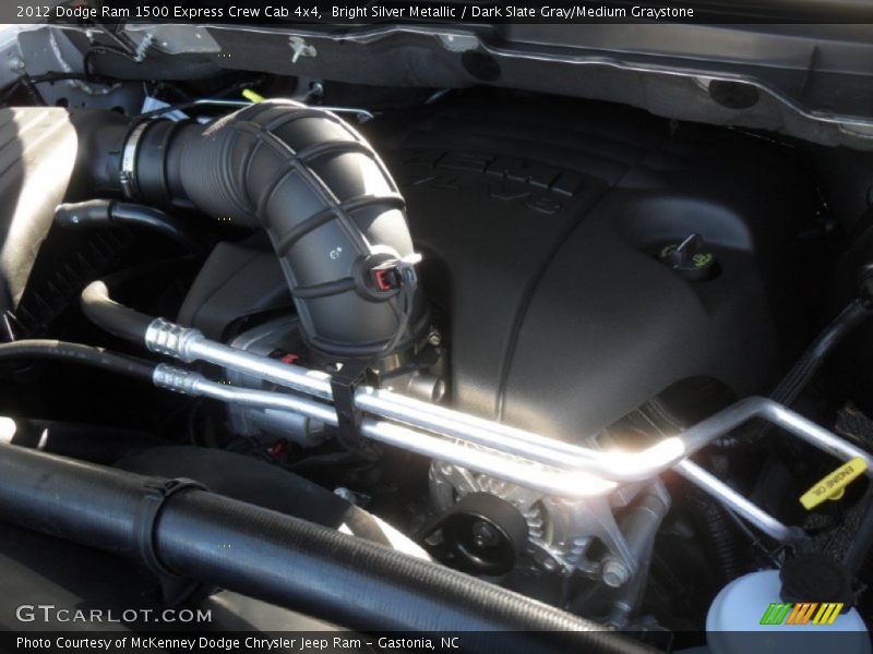 Bright Silver Metallic / Dark Slate Gray/Medium Graystone 2012 Dodge Ram 1500 Express Crew Cab 4x4