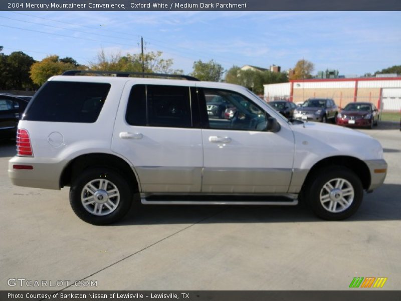 Oxford White / Medium Dark Parchment 2004 Mercury Mountaineer Convenience