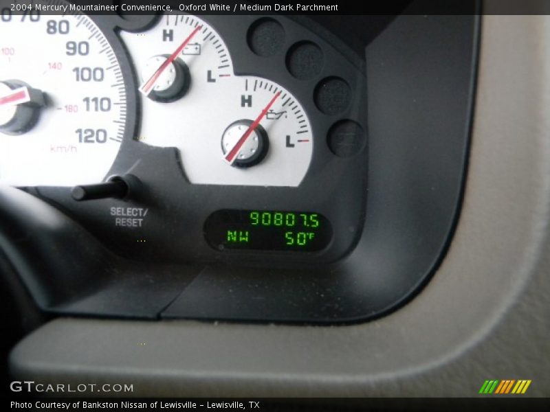 Oxford White / Medium Dark Parchment 2004 Mercury Mountaineer Convenience