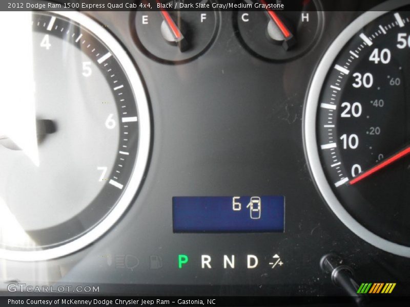 Black / Dark Slate Gray/Medium Graystone 2012 Dodge Ram 1500 Express Quad Cab 4x4