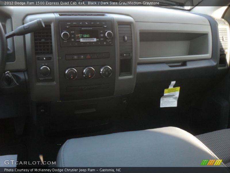 Black / Dark Slate Gray/Medium Graystone 2012 Dodge Ram 1500 Express Quad Cab 4x4