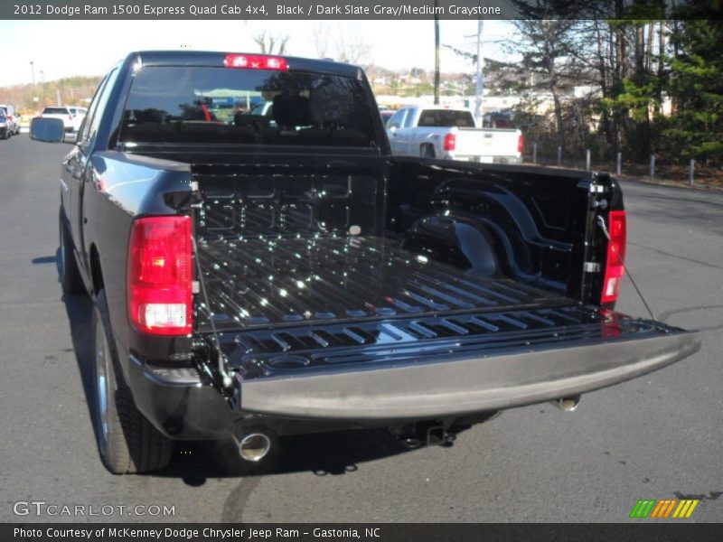 Black / Dark Slate Gray/Medium Graystone 2012 Dodge Ram 1500 Express Quad Cab 4x4