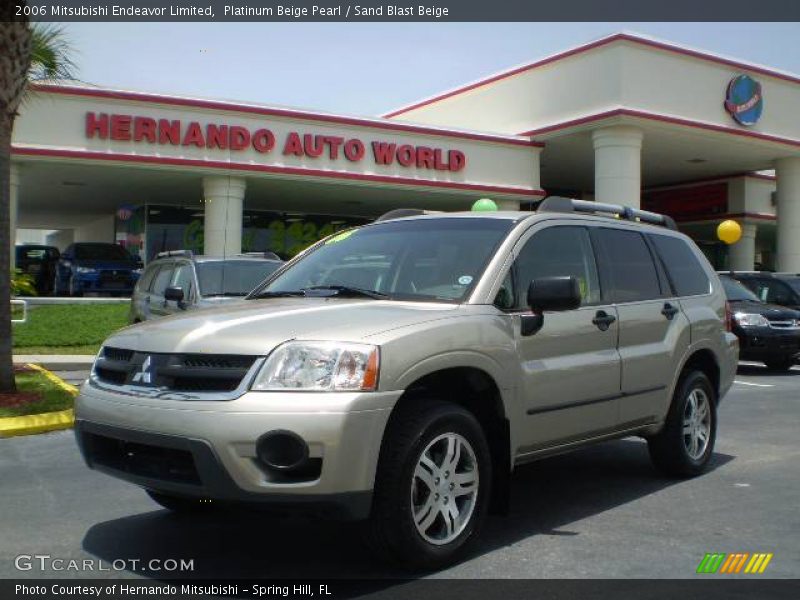 Platinum Beige Pearl / Sand Blast Beige 2006 Mitsubishi Endeavor Limited