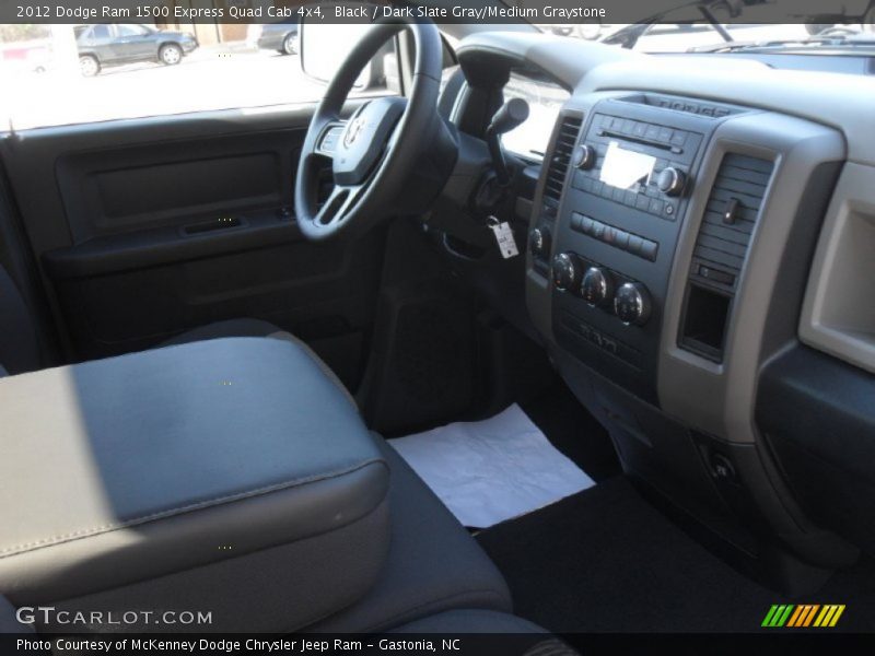 Black / Dark Slate Gray/Medium Graystone 2012 Dodge Ram 1500 Express Quad Cab 4x4
