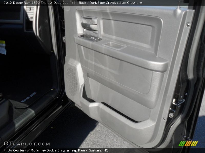 Black / Dark Slate Gray/Medium Graystone 2012 Dodge Ram 1500 Express Quad Cab 4x4