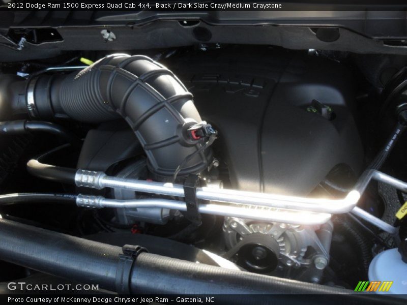 Black / Dark Slate Gray/Medium Graystone 2012 Dodge Ram 1500 Express Quad Cab 4x4