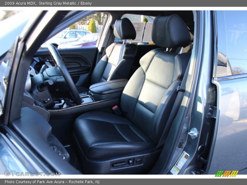 Sterling Gray Metallic / Ebony 2009 Acura MDX