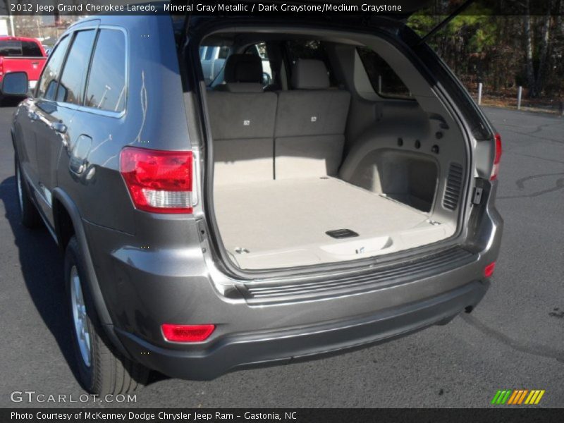 Mineral Gray Metallic / Dark Graystone/Medium Graystone 2012 Jeep Grand Cherokee Laredo