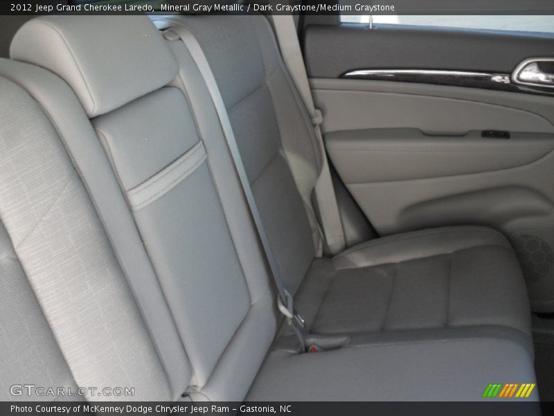 Mineral Gray Metallic / Dark Graystone/Medium Graystone 2012 Jeep Grand Cherokee Laredo