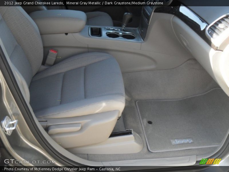 Mineral Gray Metallic / Dark Graystone/Medium Graystone 2012 Jeep Grand Cherokee Laredo