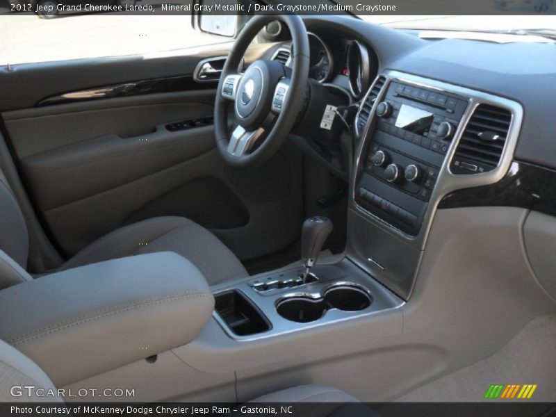Mineral Gray Metallic / Dark Graystone/Medium Graystone 2012 Jeep Grand Cherokee Laredo