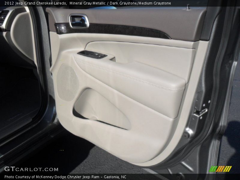 Mineral Gray Metallic / Dark Graystone/Medium Graystone 2012 Jeep Grand Cherokee Laredo