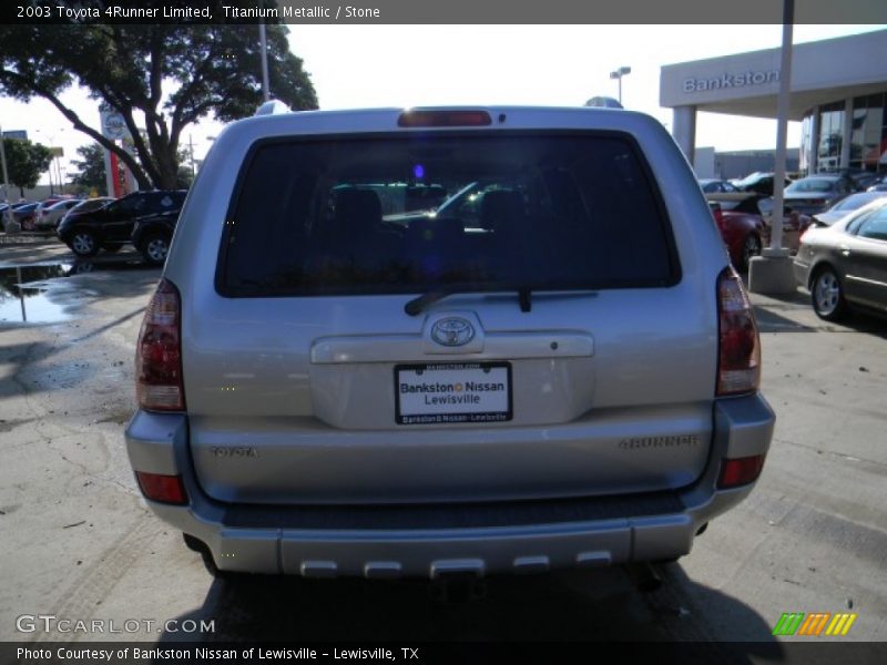 Titanium Metallic / Stone 2003 Toyota 4Runner Limited