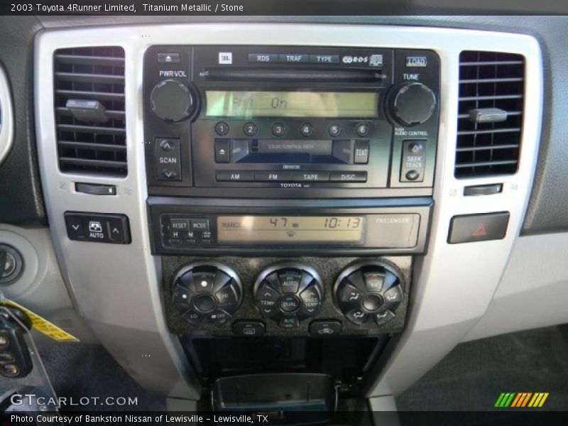 Titanium Metallic / Stone 2003 Toyota 4Runner Limited