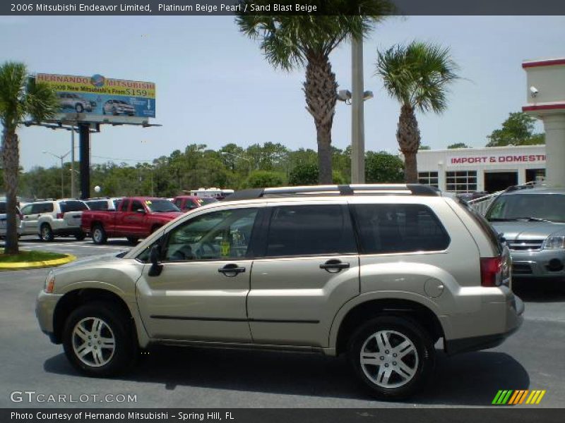 Platinum Beige Pearl / Sand Blast Beige 2006 Mitsubishi Endeavor Limited