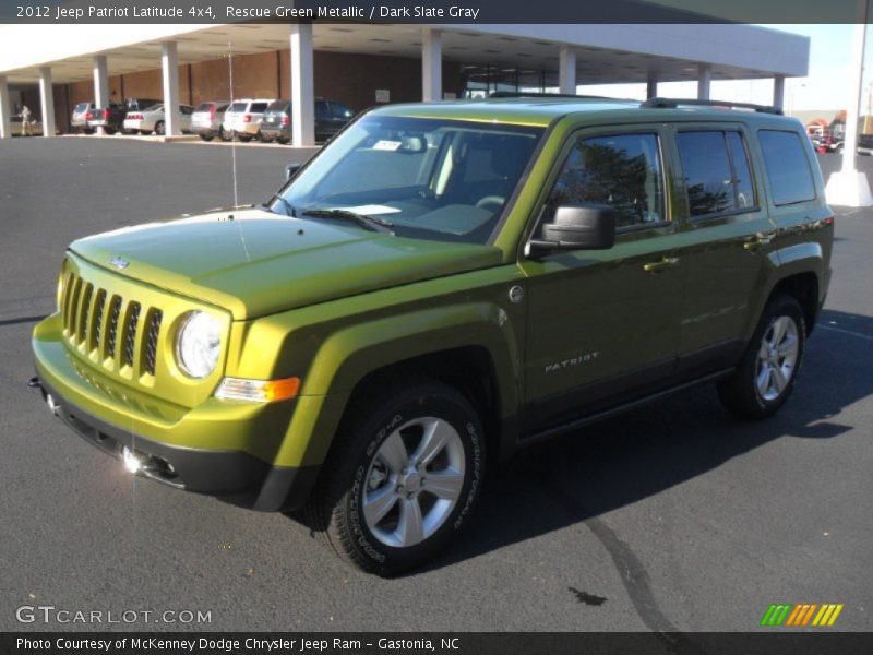 Rescue Green Metallic / Dark Slate Gray 2012 Jeep Patriot Latitude 4x4