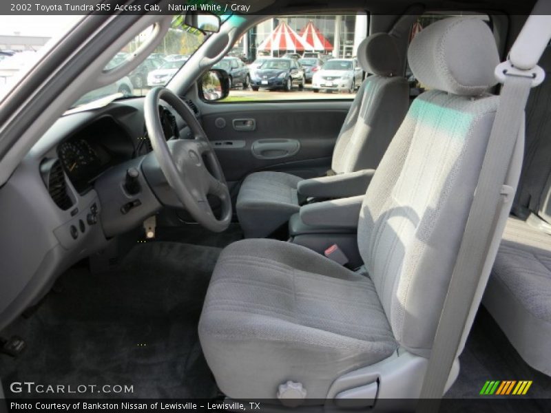 Natural White / Gray 2002 Toyota Tundra SR5 Access Cab