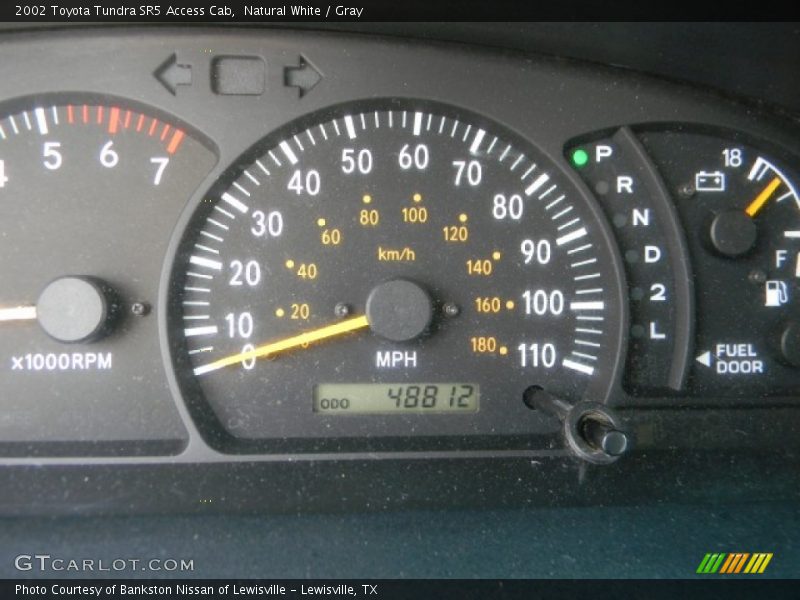 Natural White / Gray 2002 Toyota Tundra SR5 Access Cab