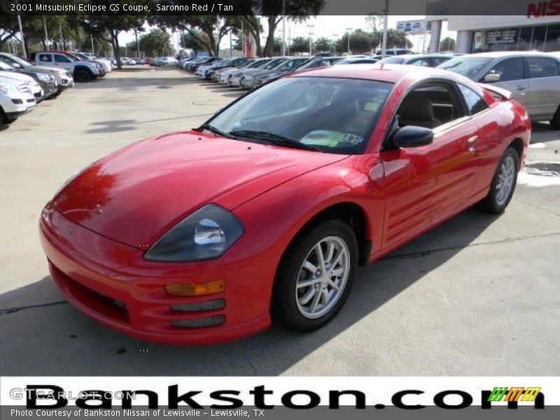 Saronno Red / Tan 2001 Mitsubishi Eclipse GS Coupe