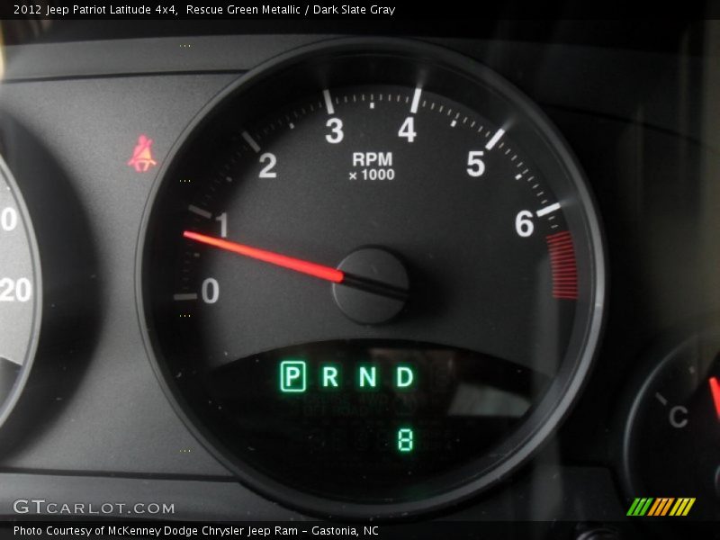 Rescue Green Metallic / Dark Slate Gray 2012 Jeep Patriot Latitude 4x4