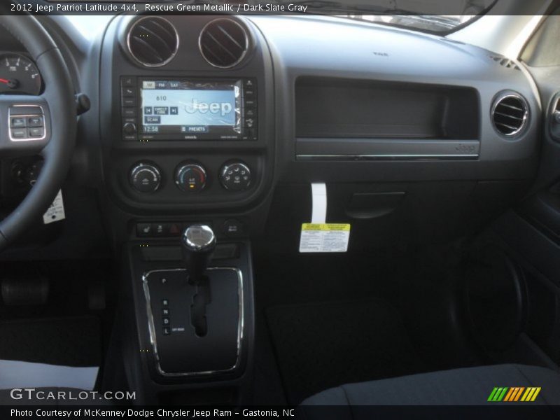 Rescue Green Metallic / Dark Slate Gray 2012 Jeep Patriot Latitude 4x4