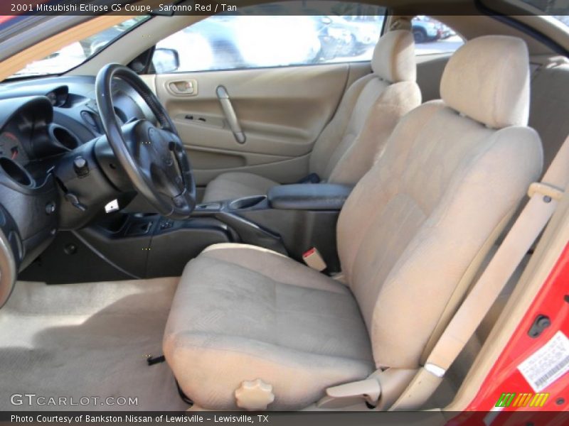  2001 Eclipse GS Coupe Tan Interior