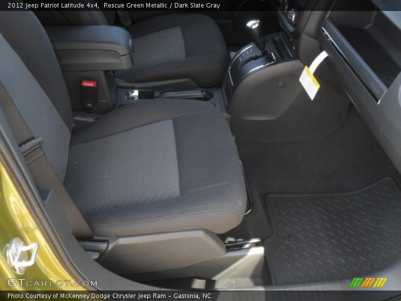 Rescue Green Metallic / Dark Slate Gray 2012 Jeep Patriot Latitude 4x4