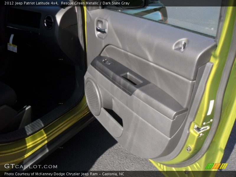 Rescue Green Metallic / Dark Slate Gray 2012 Jeep Patriot Latitude 4x4