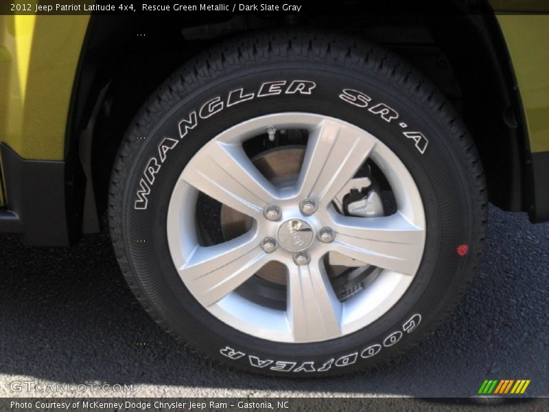 Rescue Green Metallic / Dark Slate Gray 2012 Jeep Patriot Latitude 4x4