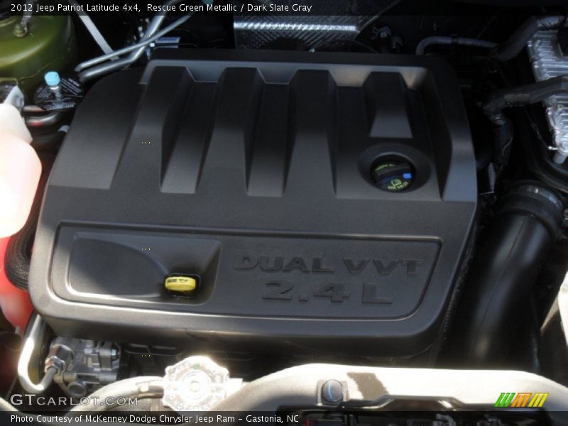 Rescue Green Metallic / Dark Slate Gray 2012 Jeep Patriot Latitude 4x4