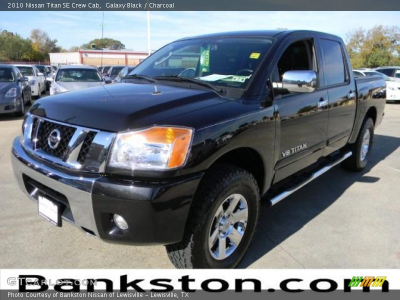 Galaxy Black / Charcoal 2010 Nissan Titan SE Crew Cab