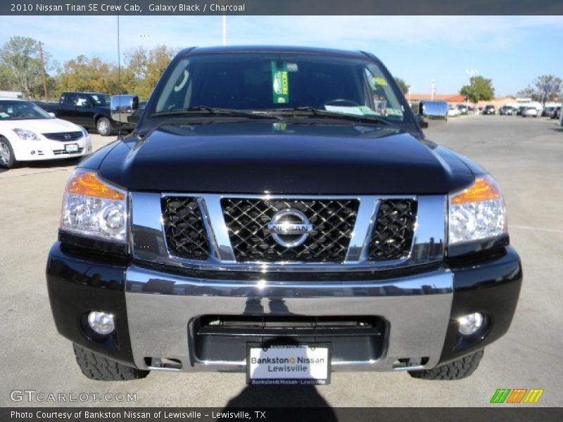 Galaxy Black / Charcoal 2010 Nissan Titan SE Crew Cab