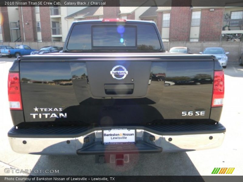 Galaxy Black / Charcoal 2010 Nissan Titan SE Crew Cab