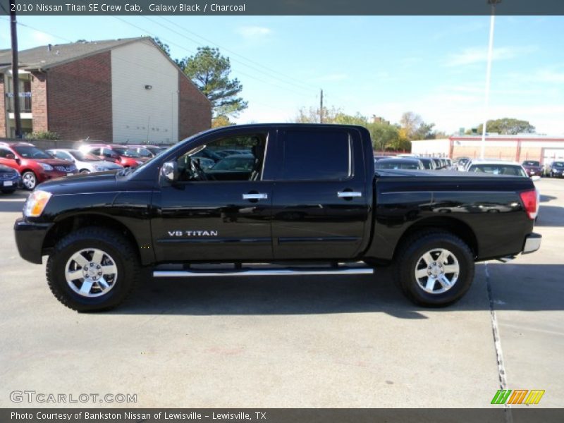 Galaxy Black / Charcoal 2010 Nissan Titan SE Crew Cab