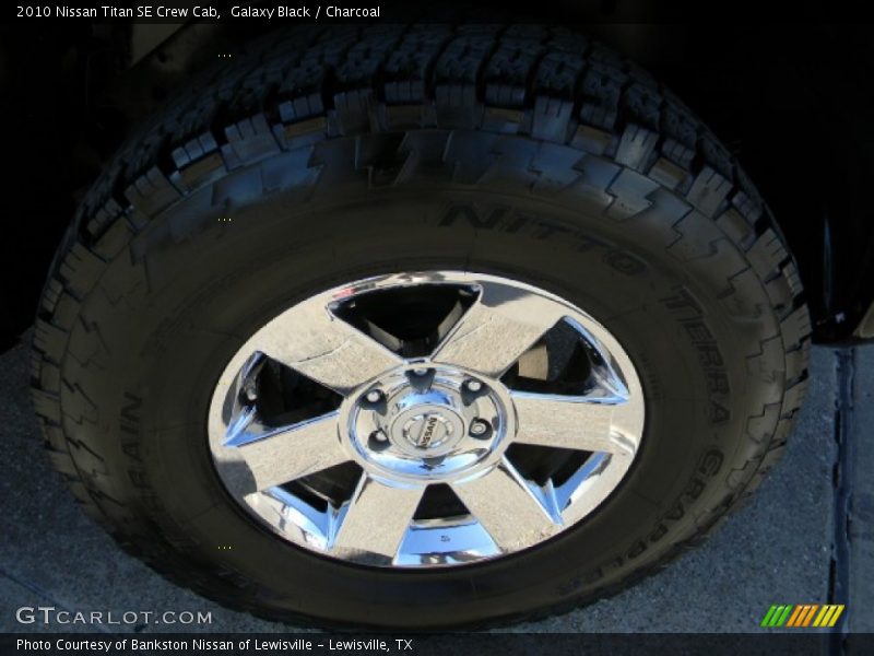 Galaxy Black / Charcoal 2010 Nissan Titan SE Crew Cab