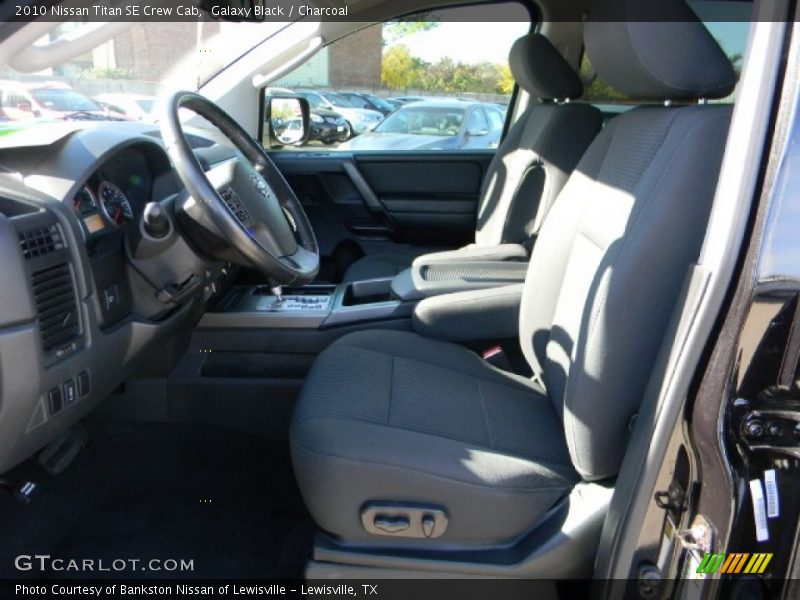 Galaxy Black / Charcoal 2010 Nissan Titan SE Crew Cab