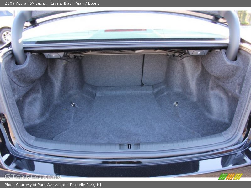 Crystal Black Pearl / Ebony 2009 Acura TSX Sedan