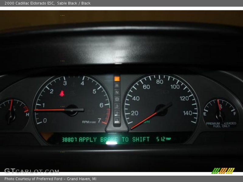  2000 Eldorado ESC ESC Gauges