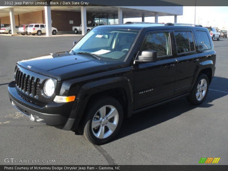 Black / Dark Slate Gray 2012 Jeep Patriot Limited