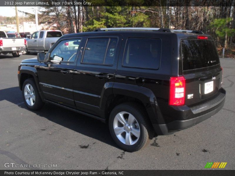 Black / Dark Slate Gray 2012 Jeep Patriot Limited