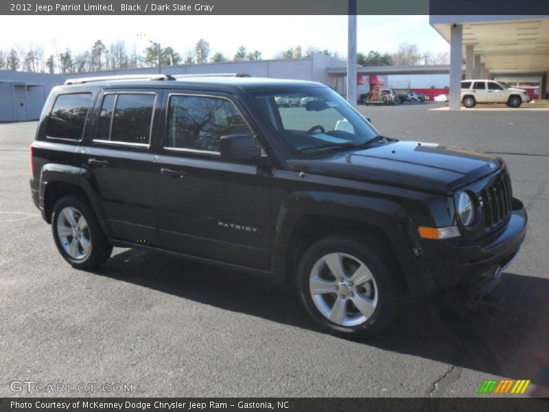 Black / Dark Slate Gray 2012 Jeep Patriot Limited