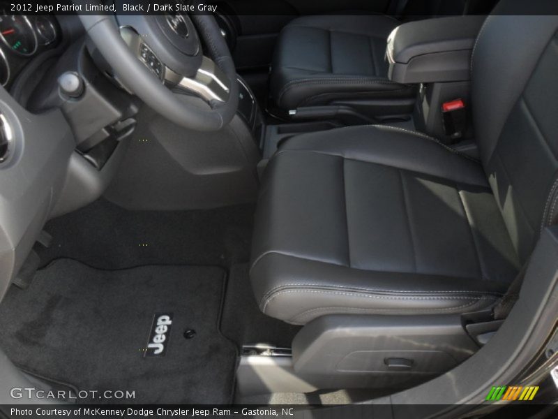 Black / Dark Slate Gray 2012 Jeep Patriot Limited