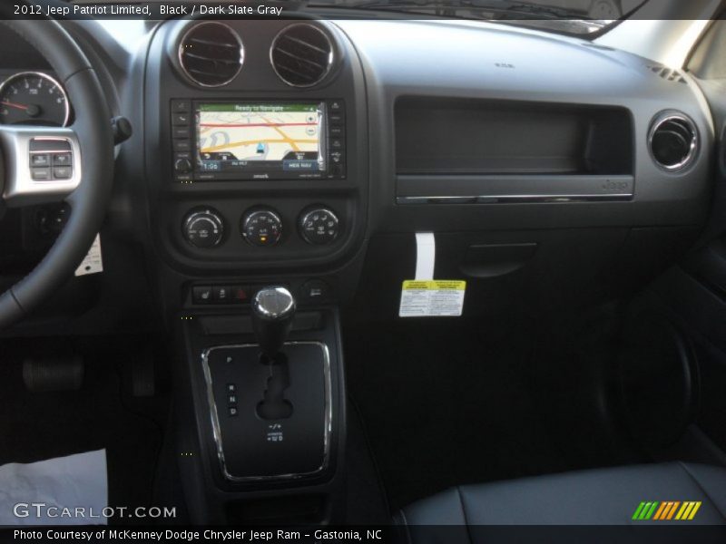 Black / Dark Slate Gray 2012 Jeep Patriot Limited