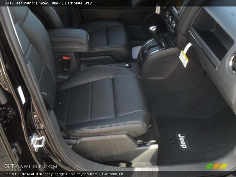 Black / Dark Slate Gray 2012 Jeep Patriot Limited