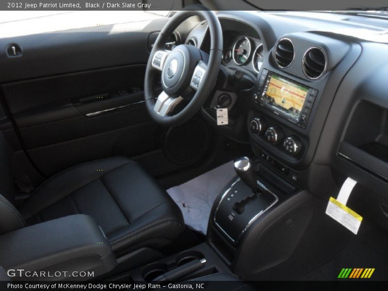 Black / Dark Slate Gray 2012 Jeep Patriot Limited